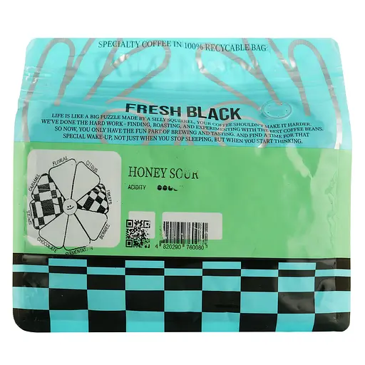 Кава в зернах Fresh Black Honey Sour 1 кг - фото 5