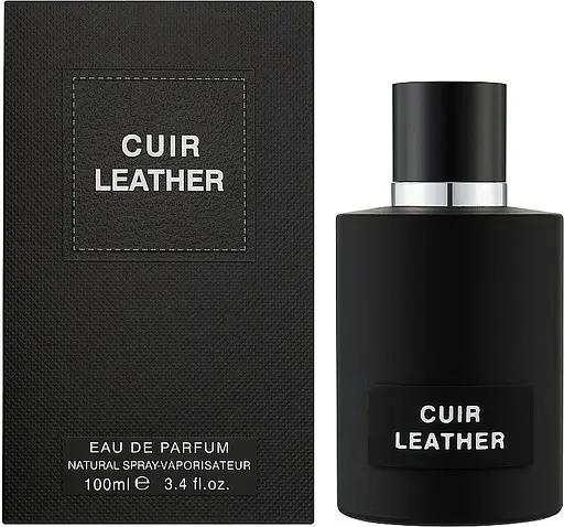 Парфумована вода Fragrance World Cuir Leather чоловіча 100 мл
