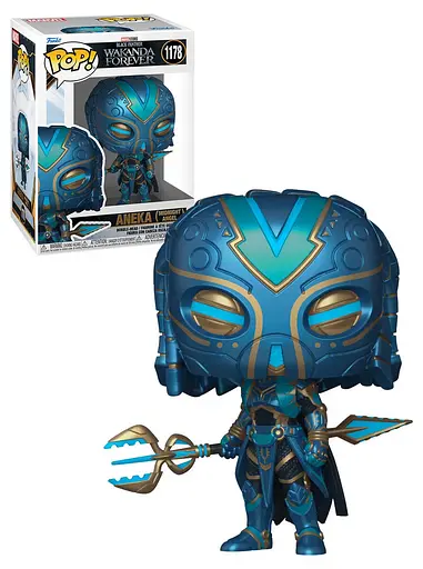 Фигурка Фанко Поп Марвел Черная Пантера Анека Funko Pop Marvel Black Panther Aneka 10 см M BP A 1178