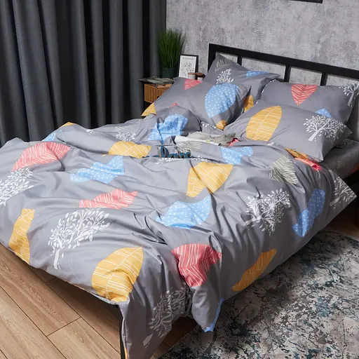 Підковдра Moon&Star Мікросатин Premium Colorful Harmony Полуторна 143x210 см - фото 3