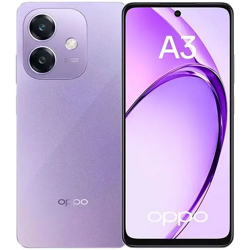 Oppo A3 256 GB Starry Purple (Grade C) Seller Refurbished - фото 1