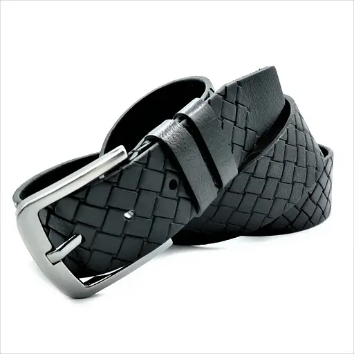 Ремінь шкіряний Le-Mon чоловічий 115-120х4,3 см acs0023755 - фото 3