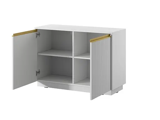 Комод Perfect Home Роял / Royal K104 2-дверний Білий (PFH-091290) - фото 2