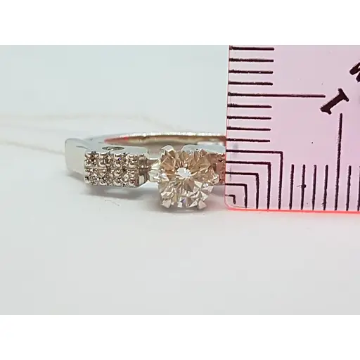 Золоті сережки Геліос з діамантами. Артикул 203184 - фото 4