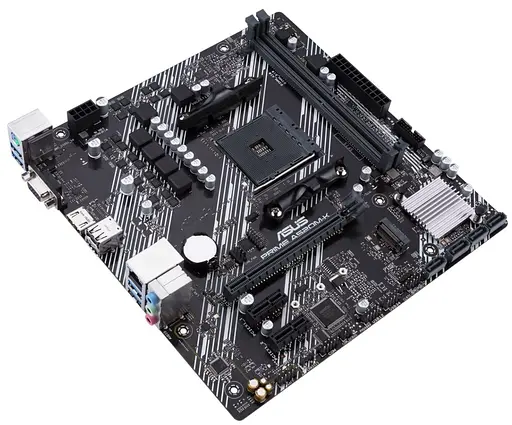Материнская плата ASUS PRIME A520M-K (Prime A520M-K) (Socket AM4, AMD A520, Micro-ATX) - фото 3