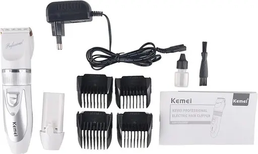 Машинка для стрижки волос Kemei Km-6688 универсальная - фото 6