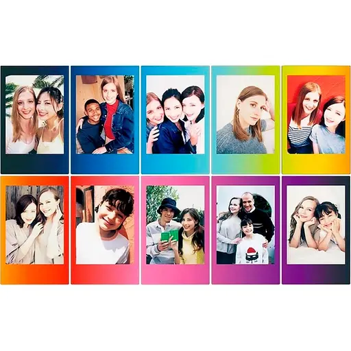 Фотопапір Fujifilm Rainbow Instax Mini Glossy 1x10 [126725] - фото 2