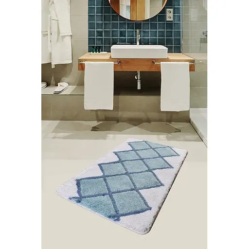 Килимок для ванної кімнати Chilai Home Havana Mavi 60 x 100