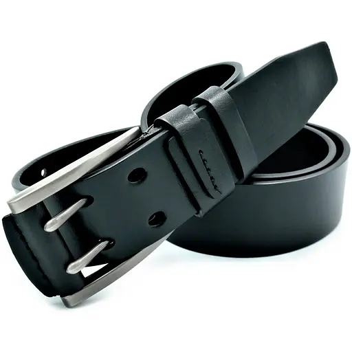 Ремінь шкіряний Le-Mon чоловічий 110-125х4 см acs0022349 - фото 1