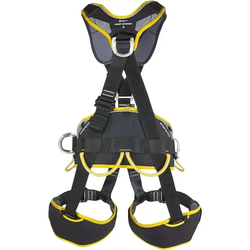 Страховочная система Singing Rock Profi Worker 3D Speed Black/Yellow S (1033-SR W0082DR02)