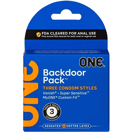 Презервативи One Backdoor Pack 3 шт.