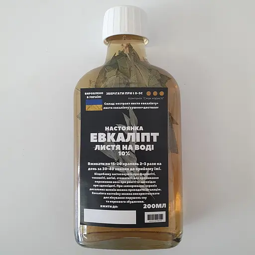 Водна настоянка на листі евкаліпту 200 мл - фото 1