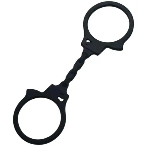 Силіконові наручники Toyz4lovers Boss Realistic OS чорний