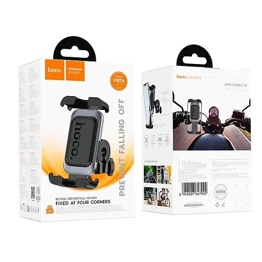 Велодержатель Hoco Vista bicycle Motorcycle Universal holder H82 4.7-7" - фото 2