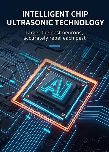Ультразвуковий репелент для щурів, мишей, тарганів, шкідників, гризунів - фото 22
