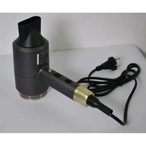 Фен для сушки укладки волос Grunhelm GHD-596G маленький дорожный мини компактный 1800 Вт - фото 6