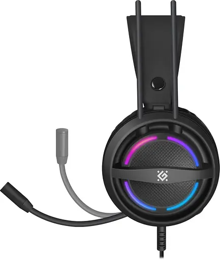 Игровая гарнитура Defender Dexter RGB кабель 2.2 м черная - фото 7