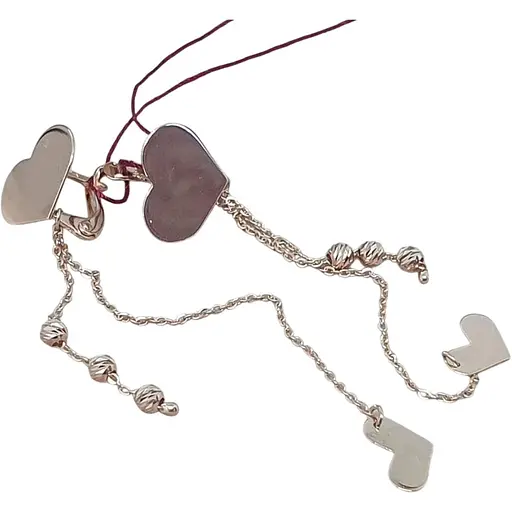 Золотые серьги-подвески Tango Сердечки. 470586