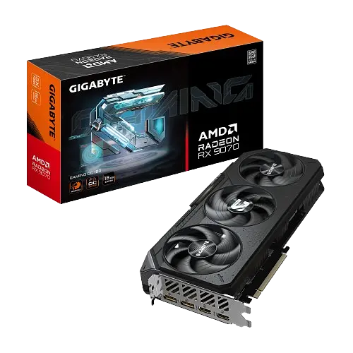 Відеокарта AMD Radeon RX 9070 16GB Gigabyte Gaming OC (GV-R9070GAMING OC-16GD)