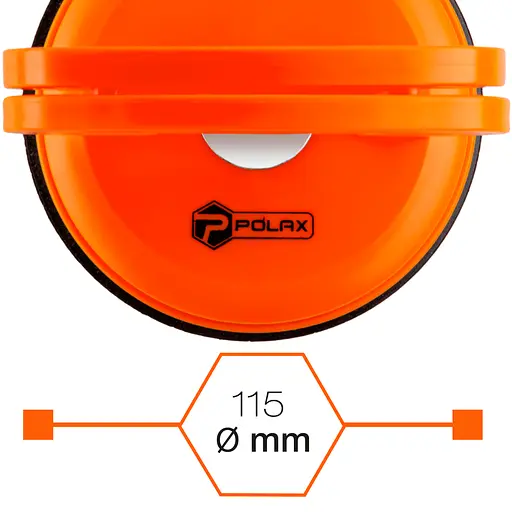 Держатель-присоска для стекла и плитки Polax одинарная ⌀115мм, max 40кг (37-186) - фото 5