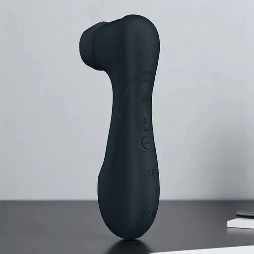 Вакуумный клиторальный стимулятор Satisfyer Pro 2 Generation 3 with Liquid Air (Bluetooth) Темно-серый - фото 3