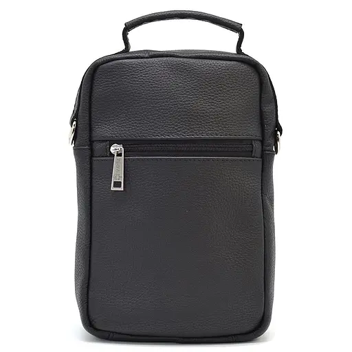 Чоловіча шкіряна сумка через плече TARWA 28х20х8 см sum0025717 - фото 7