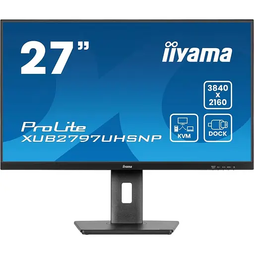 Монитор 27" Iiyama XUB2797UHSNP-B1 UHD IPS 60Hz (XUB2797UHSNP-B1) - фото 1