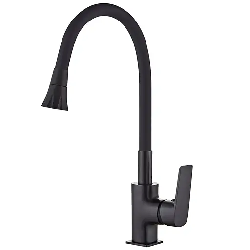 Смеситель для кухни Globus Lux Bonn GLB-0203SA-BB-B01 Черный матовый - фото 4