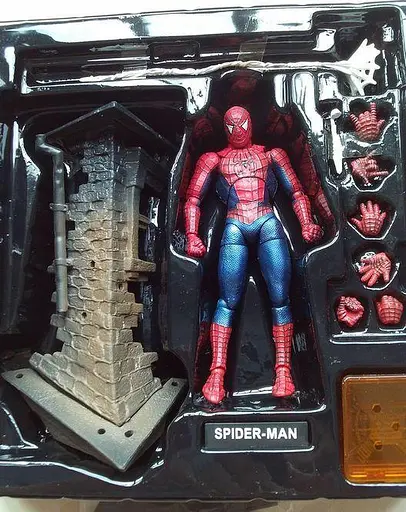 Діорама Spiderman Peter Parker Spider-Man Пітер Паркер Людина-Павук 50см M SM 10.61 - фото 4