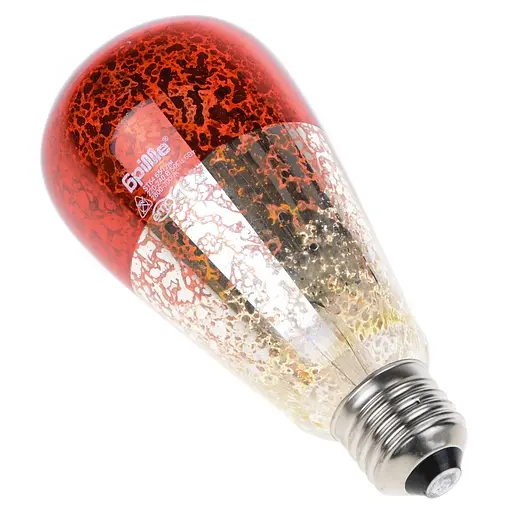 Лампа Brille світлодіодна LED 6W E27 COG WW ST64 RED 220 В - фото 2
