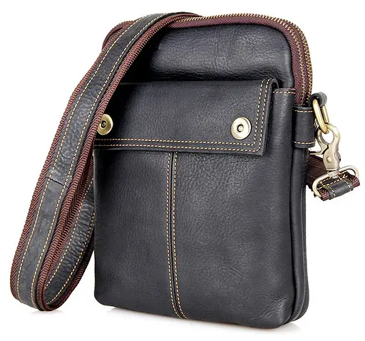 Чоловіча шкіряна сумка Vintage 18,5х24х5 см sum0013939 - фото 1