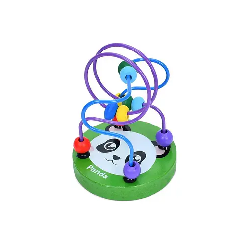 Деревянная игрушка Лабиринт на проволоке, 11 см, слово на английском (в ассортименте)