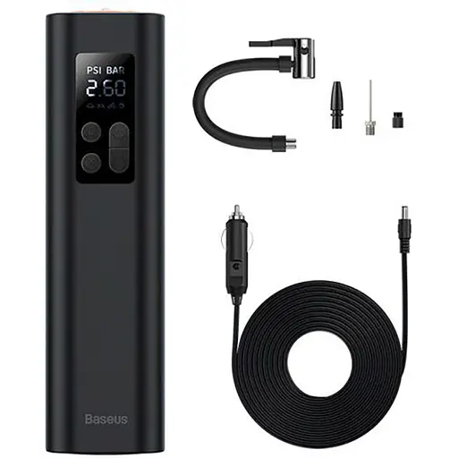Автомобильный компрессор Baseus BS-CG003 Super Mini Inflator Pump (CRCQ000001) [69578] - фото 3