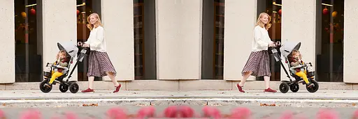 Дитячий триколісний велосипед Kinderkraft Aveo rose pink (5902533922352) - фото 15