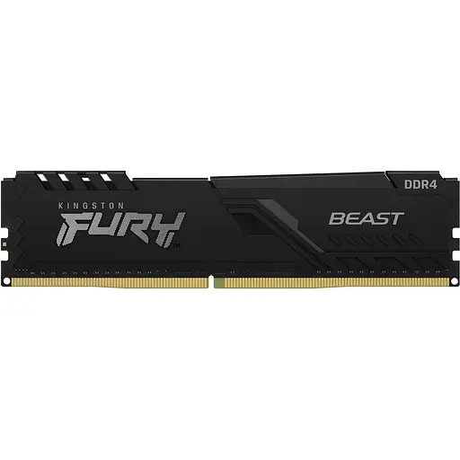 Модуль пам'яті DDR4 Kingston Fury Beast 16GB 3200 MHz Black (KF432C16BB1/16WP) [148743] - фото 3