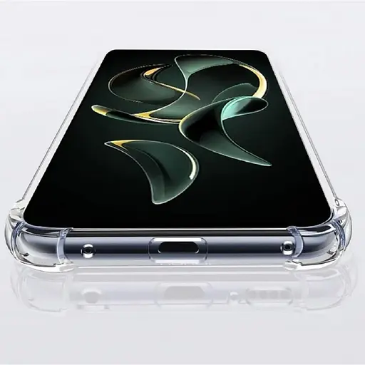 TPU чехол Getman Ease logo усиленные углы Full Camera для Xiaomi 13T / 13T Pro Бесцветный прозрачный - фото 2