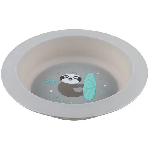 Набір посуду Canpol babies Exotic Animals з 2-х елементів сірий (56/523_grey) - фото 3