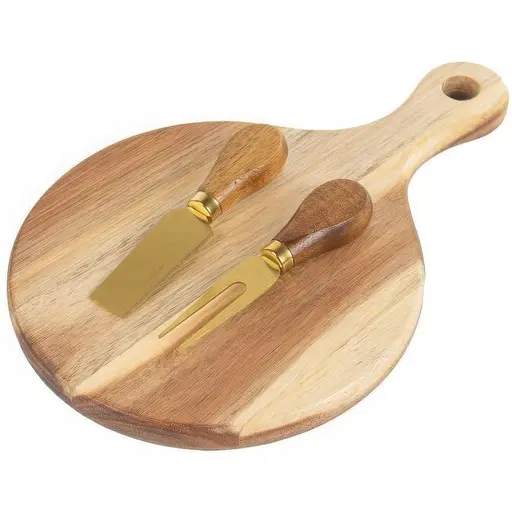 Дошка для сиру Lefard і набір ножів для сиру 29.5х19х2 см (815-080)