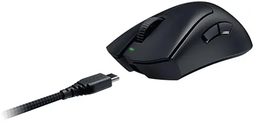 Беспроводная мышь Razer DeathAdder V3 Pro Wireless Black (RZ01-04630100-R3G1) - фото 4