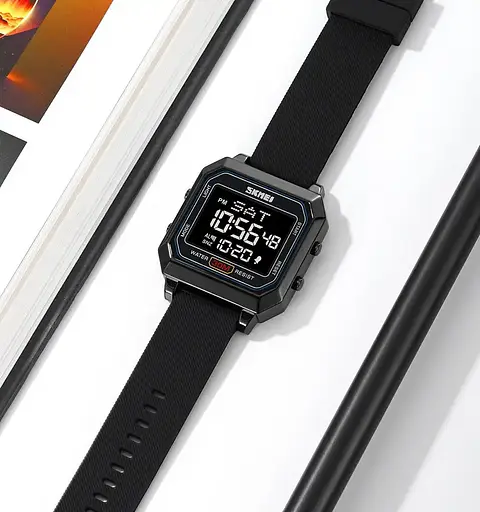 Часы мужские спортивные наручные Skmei 2150 Черный - фото 4