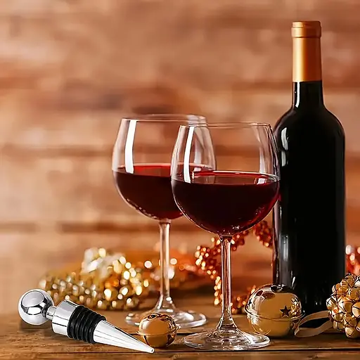 Пробка металлическая для бутылок вина и шампанского затычка многоразовая 8.5 см, Kitchen Master Серебристый 87557 - фото 5