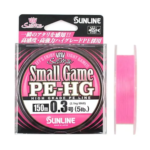 Шнур Sunline S мall Ga мe PE-HG 150 м 0.3/0.098 мм 5 lb/2.1 кг - фото 2
