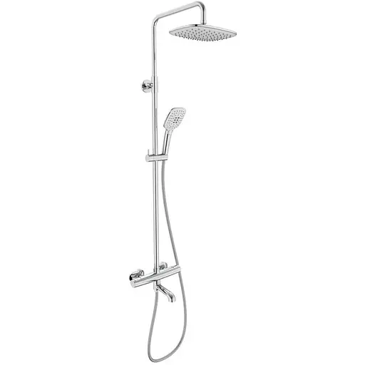 Душова система Volle Cromo Sistema 1580.090401, Хром - фото 1