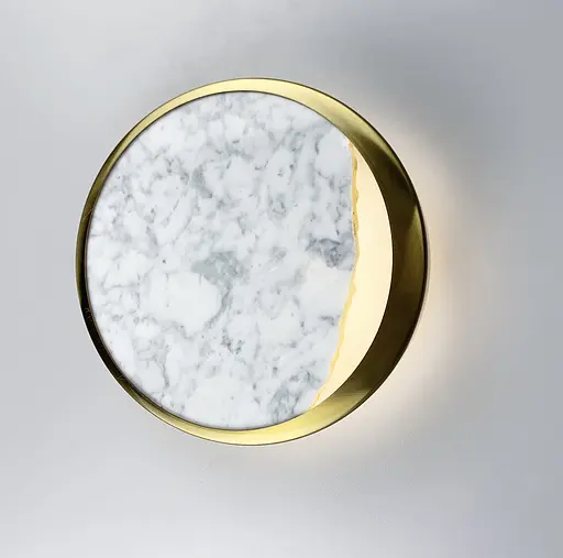 Сучасна модель бра Eclipse wall з мармуровим камінням Line F WA 221-240 - фото 3