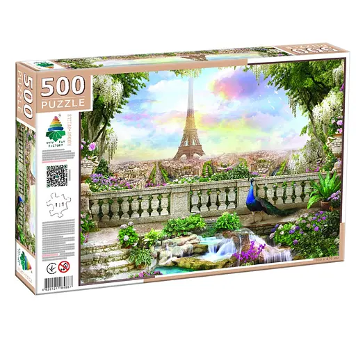 Пазли Енергія+ Вид на Ейфелеву башню, 500 елементів