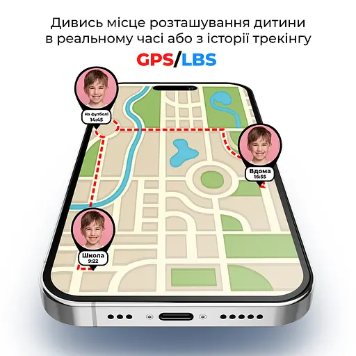 Детские водонепроницаемые смарт-часы с GPS JETIX DF22 Light Edition оригинальные с телефоном и камерой (Blue) - фото 3