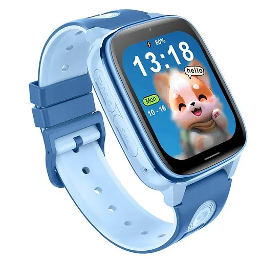 Детские смарт-часы Lemfo D51, 4G синий - фото 4