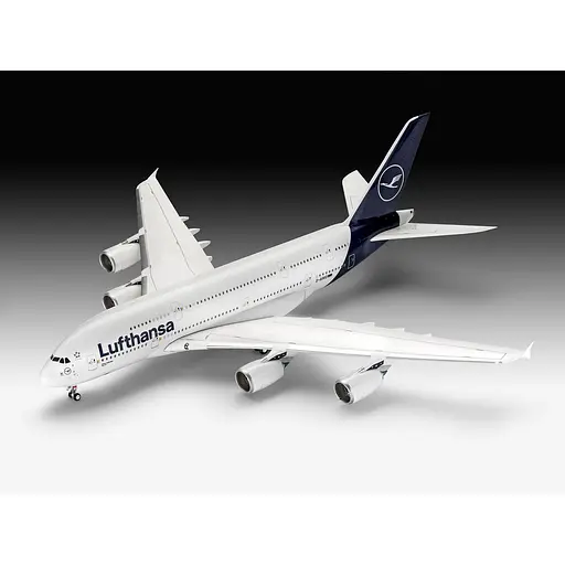 Сборная модель-копия Revell Самолет Airbus A380-800 Lufthansa новая ливрея 1:144 (RVL-03872) - фото 2