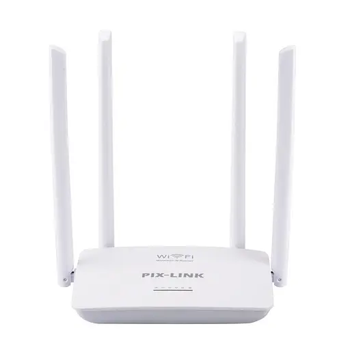 Маршрутизатор Pix-Link X300S2 300Мбит/с 2.4ГГц Белый (BNSWSW020403W 5504) - фото 1