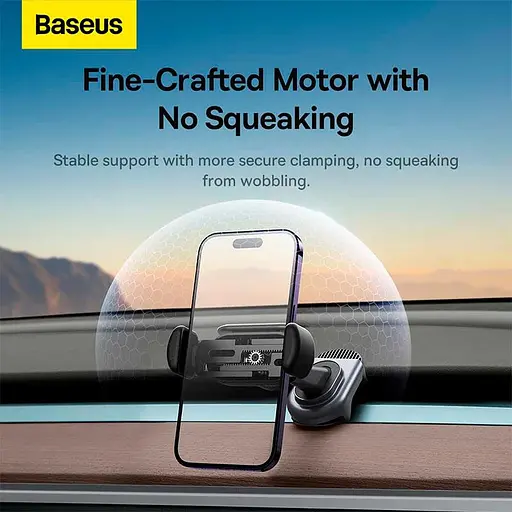 Держатель Baseus T-Space Solar Electric Car Mount C40351300111-00 - фото 9